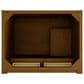 James Martin Bellshire 30" Single Bathroom Vanity in Honey Oak with Single Hole 3 cm White Zeus Silestone Top and Rectangular Sink, , large