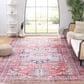 Safavieh Serapi  8" x 10" Red and Navy Area Rug, , large