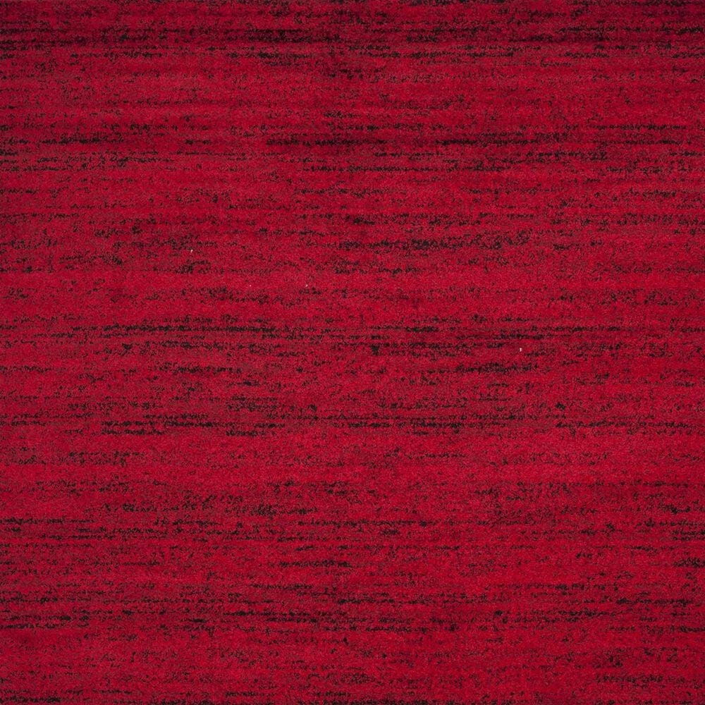 Safavieh Adirondack ADR117F-6R 6&#39; x 6&#39;  Red/Black Round Rug, , large