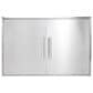 Coyote Outdoor 39" Double Access Doors in Stainless Steel, , large
