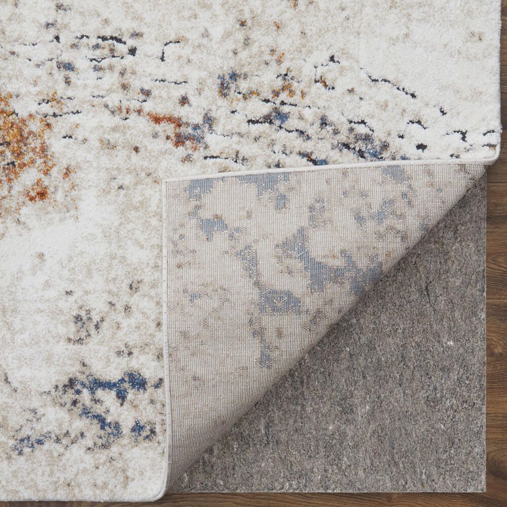 Feizy Gilmore Ivory and Rust 9' x 12' Area Rug, , large