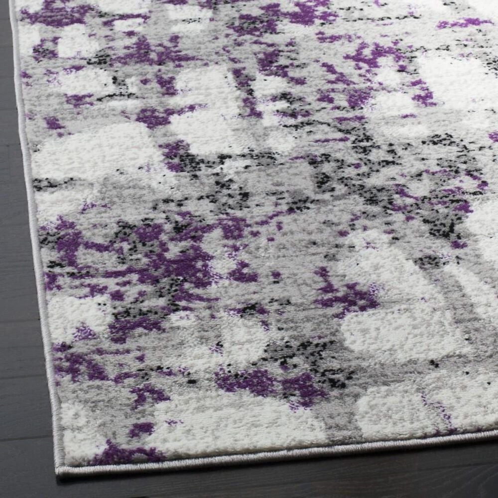 Safavieh Skyler SKY193R 5&#39;1&quot; x 7&#39;6&quot; Gray and Purple Area Rug, , large