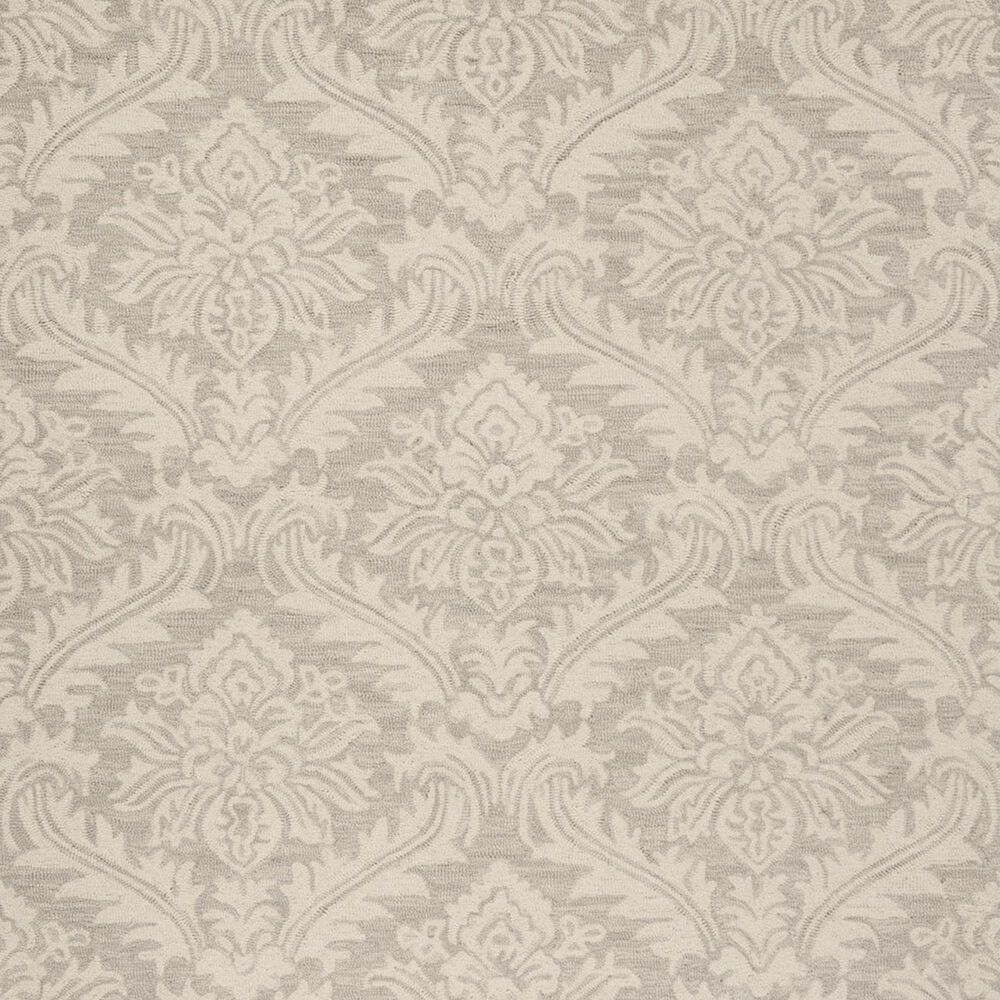 Safavieh Micro-Loop 2&#39;3&quot; x 7&#39; Silver Runner, , large