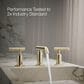 Kohler Purist Widespread Bathroom Sink Faucet in Vibrant French Gold, , large