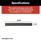 Furrion Aurora 50" Class Partial Sun 4K LED UHD - Outdoor Smart TV with 70W 2.1 Soundbar in Black, , large