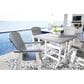 Ashley Transville Patio Counter Table in White and Gray, , large