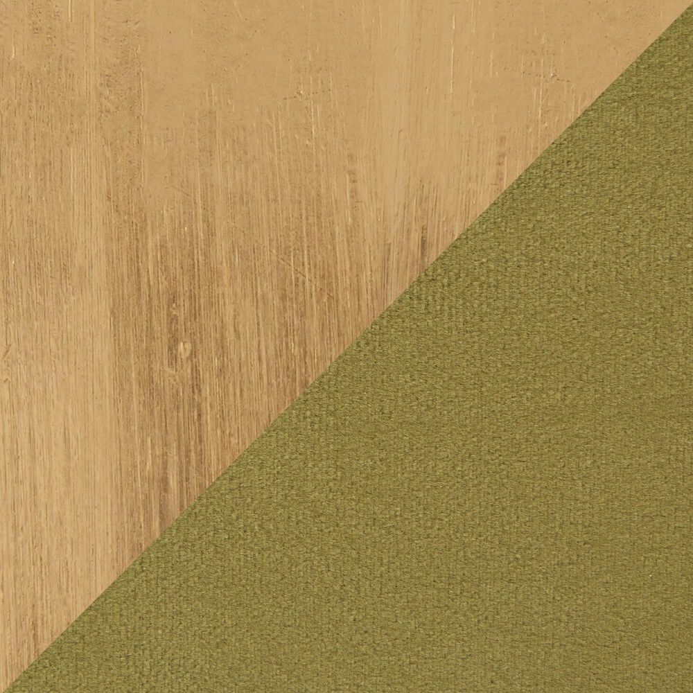 Lumisource Chloe Storage Bench in Green/Gold, , large