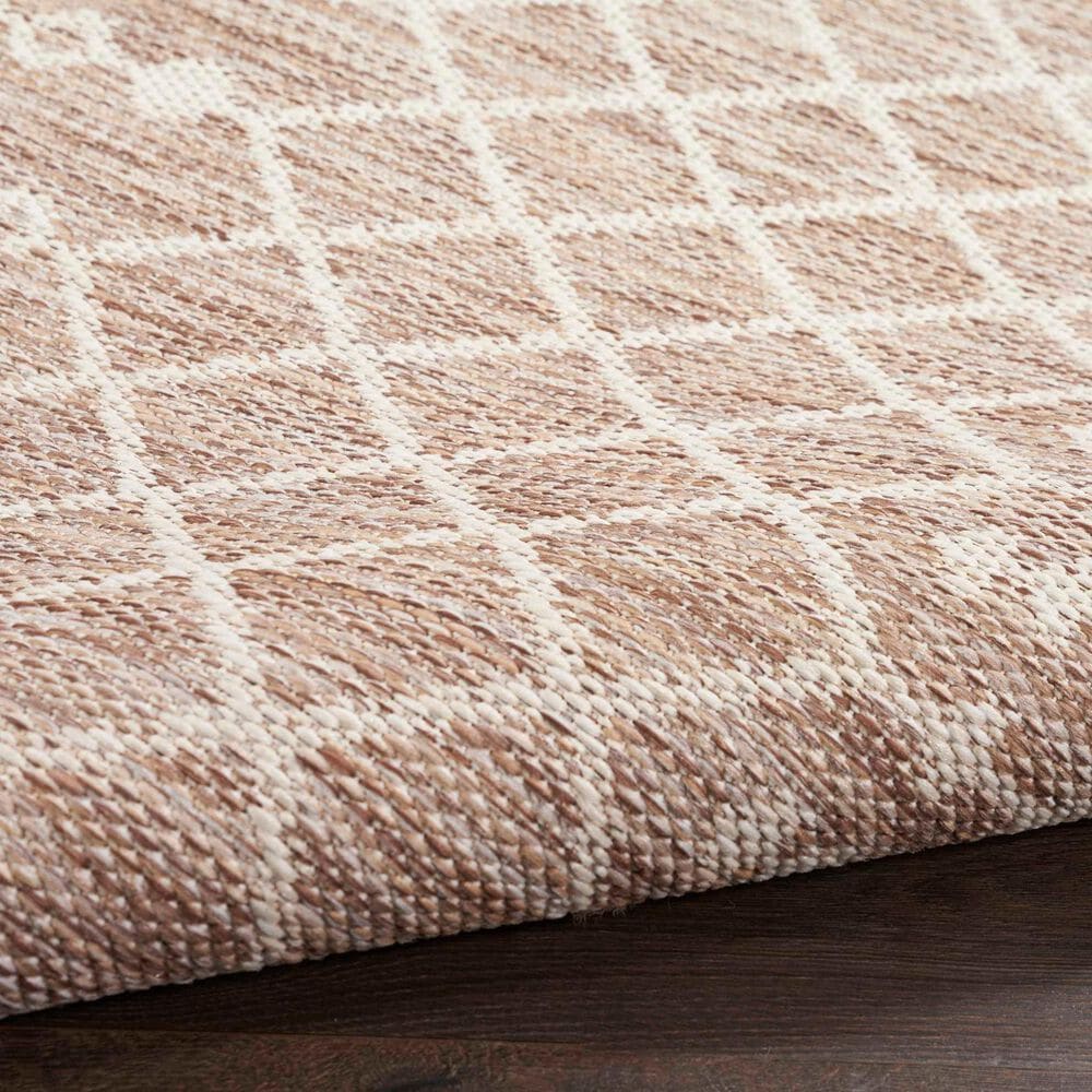 Nourison Positano Southwestern Beige 5&#39; x 7&#39; Indoor/Outdoor Area Rug, , large