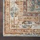 Nourison Sahar SHR01 7"10" x 10"4" Blue Area Rug, , large