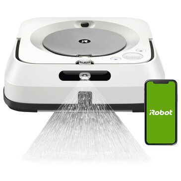 iRobot Braava Jet M6 Wi-Fi Connected Robot Mop in White, , large