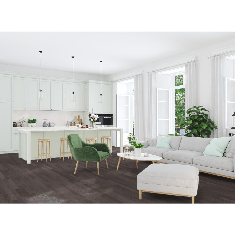 Lauzon Essential Expert Smoky Grey Oak 4 1/8&quot; Engineered Hardwood, , large