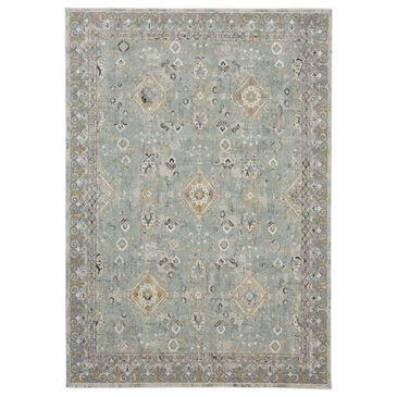 Karastan Windemere R1258 6"6" x 9"10" Blue Area Rug, , large