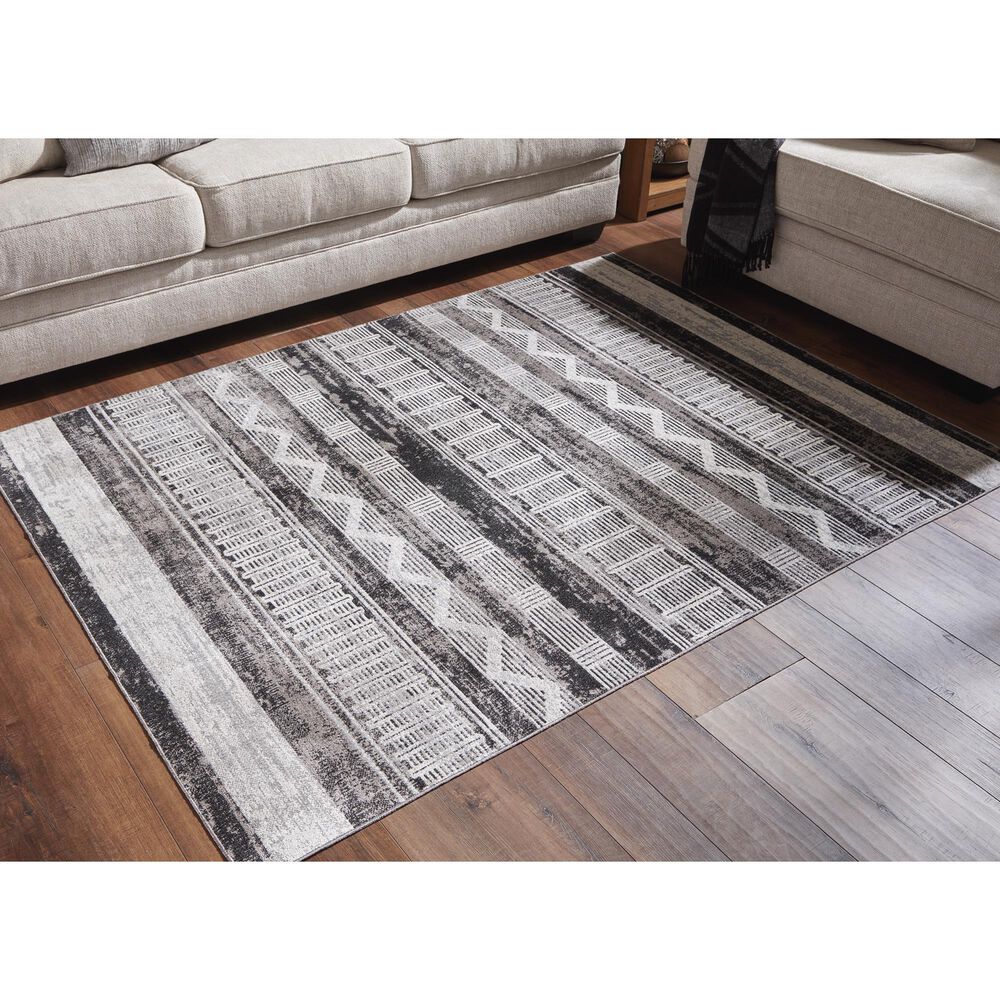 Ashley Henchester 5&#39; x 7&#39; Multicolor Area Rug, , large