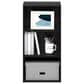 HOMLUX 3-Tier Open Shelf Bookcase in Blackwood, , large