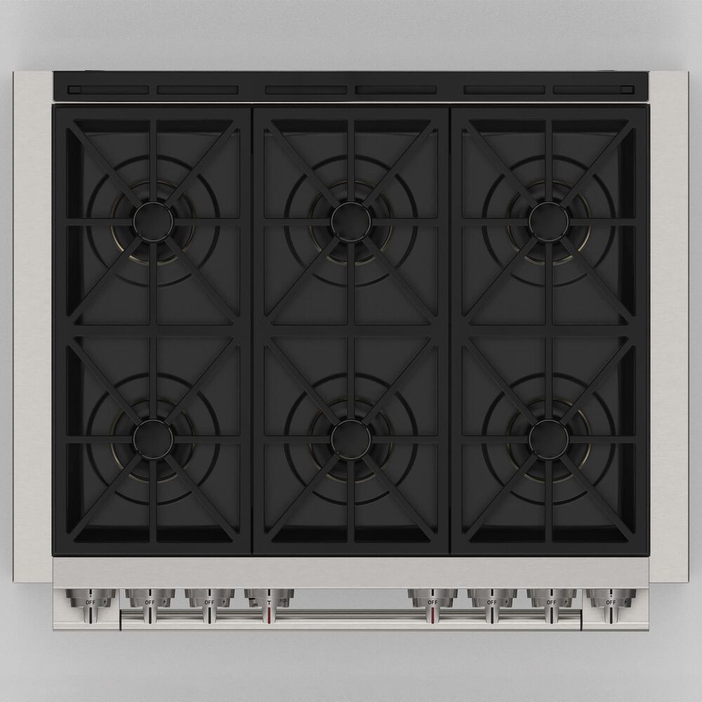 Fulgor Milano Sofia 4.4 Cu. Ft. 36" Professional All Gas Range in Stainless Steel, , large