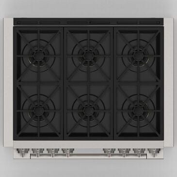 Fulgor Milano Sofia 4.4 Cu. Ft. 36" Professional All Gas Range in Stainless Steel, , large