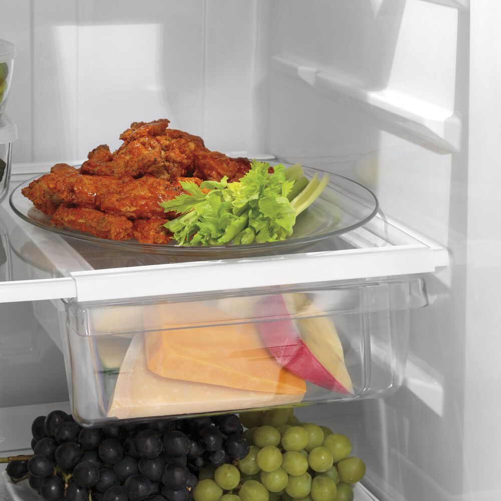 GE Appliances 18 Cu. Ft. 28&quot; Top Freezer Refrigerator in Black, , large