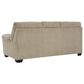 Ashley SimpleJoy Stationary Sofa and Loveseat Set in Sand, , large