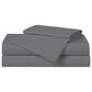 Pem America Cannon Solid Percale 4-Piece Queen Sheet Set in Grey, , large