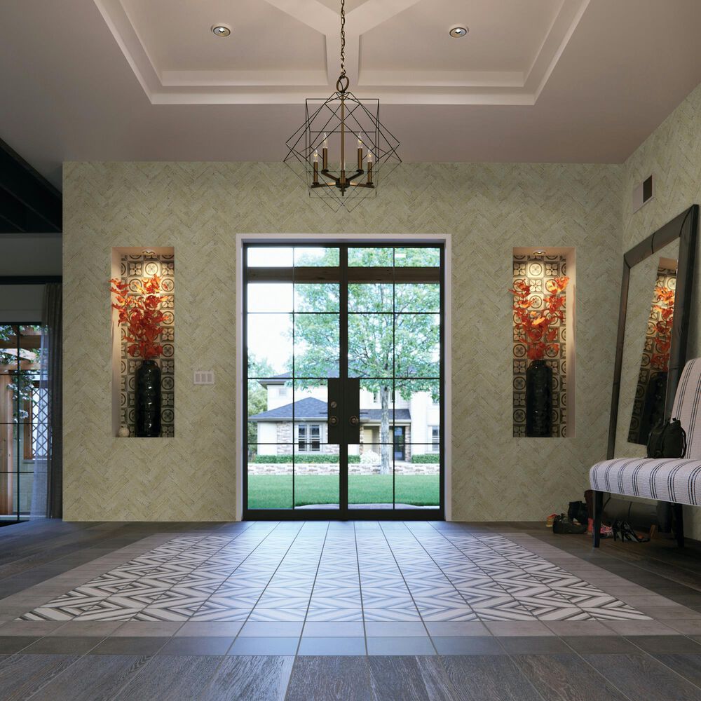 Dal-Tile Iridescent Isles Cove 2" x 9" Porcelain Tile, , large