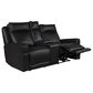 Italiano Furniture Valley Power Reclining Loveseat in Black, , large