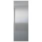 Sub Zero Classic 42" Flush Inset Refrigerator Door Panel with Pro Handle in Stainless Steel, , large