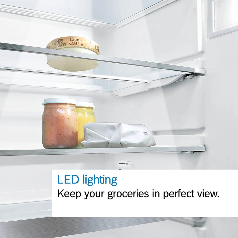 Bosch 500 Series 21.6 Cu. Ft. French Door Bottom Mount Refrigerator in Stainless Steel, , large