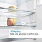 Bosch 500 Series 21.6 Cu. Ft. French Door Bottom Mount Refrigerator in Stainless Steel, , large