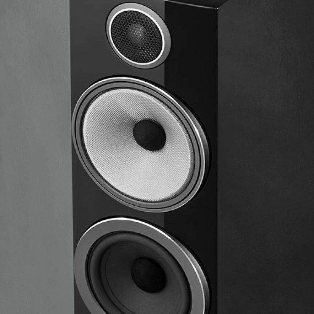 Bowers and Wilkins 700 Series 704 S3 3-Way Floor Standing Loudspeaker in Gloss Black, , large