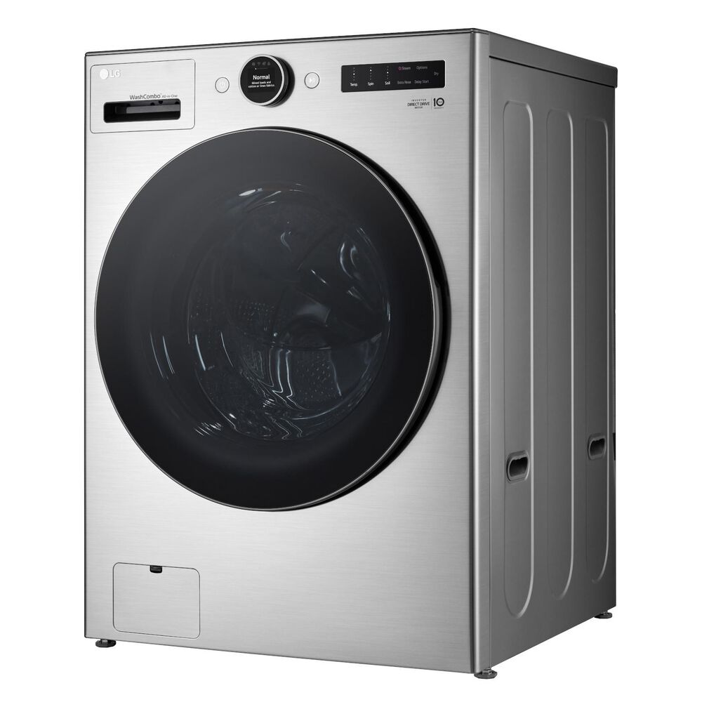 LG 5.0 Cu. Ft. Front Load Smart WashCombo All-in-One Washer/Dryer in Graphite Steel, , large