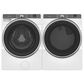 Whirlpool 5.0 Cu. Ft. Smart Front Load Washer and 7.4 Cu. Ft. Smart Electric Dryer Laundry Pair in White, , large