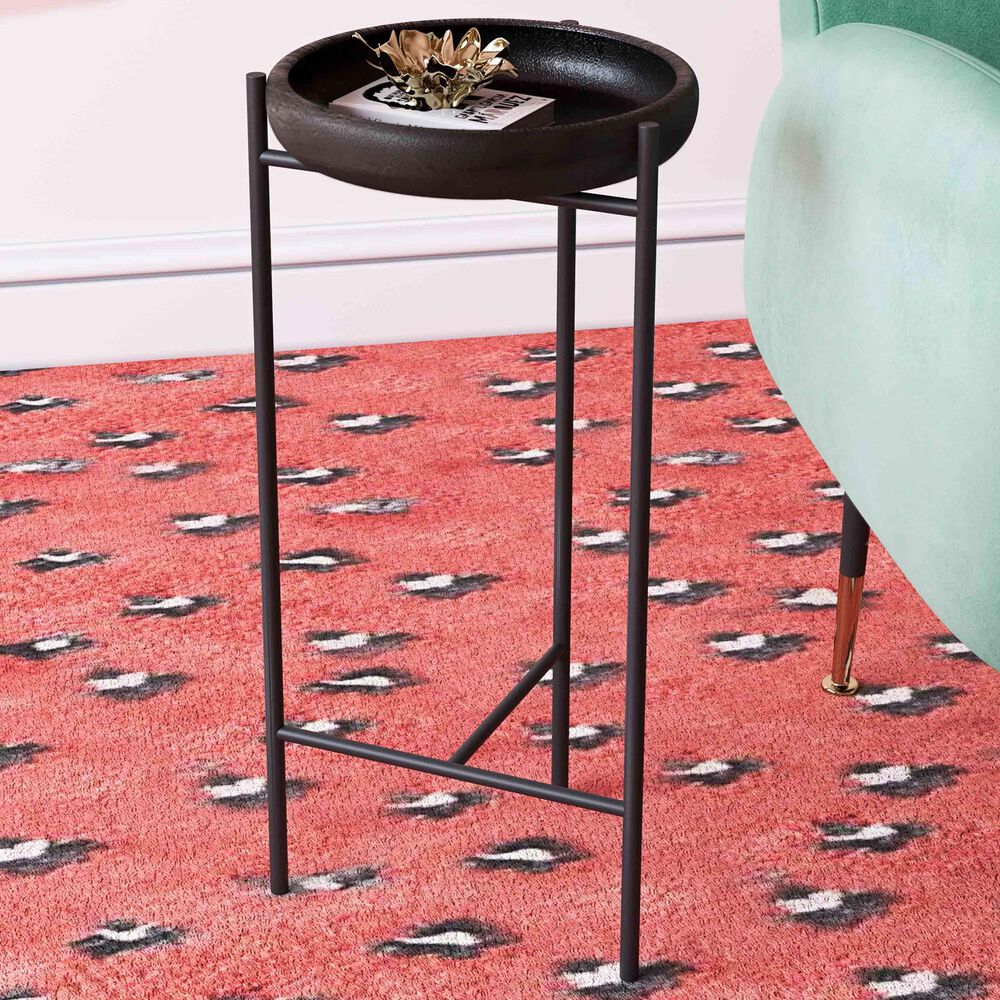 Tov Furniture Samara Side Table in Black, , large