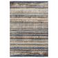 Surya Tuscany TUS-2337 Blue, Brown, Bright Yellow, Dusty Coral, Dark Blue, Light Beige, Cream and Gray 12" x 15" Area Rug, , large