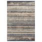 Surya Tuscany TUS-2337 Blue, Brown, Bright Yellow, Dusty Coral, Dark Blue, Light Beige, Cream and Gray 12" x 15" Area Rug, , large