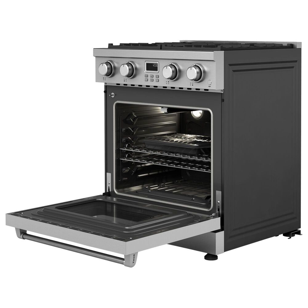 Thor Kitchen 4.8 Cu. Ft. Professional Liquid Propane Range in Stainless Steel, , large