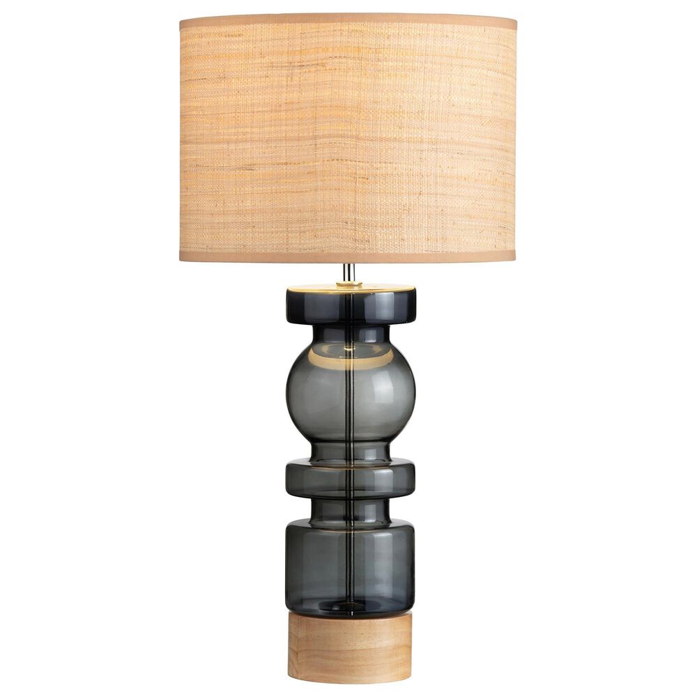Crestview Collection Murphy Table Lamp in Green and Natural, , large