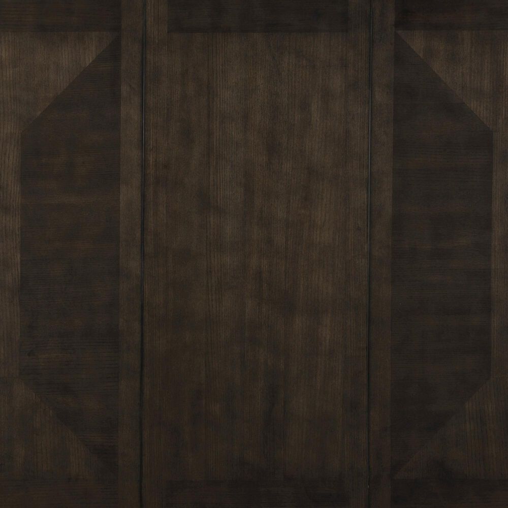 Ashley Hyndell Rectangular Dining Table in Dark Espresso Brown - Table Only, , large