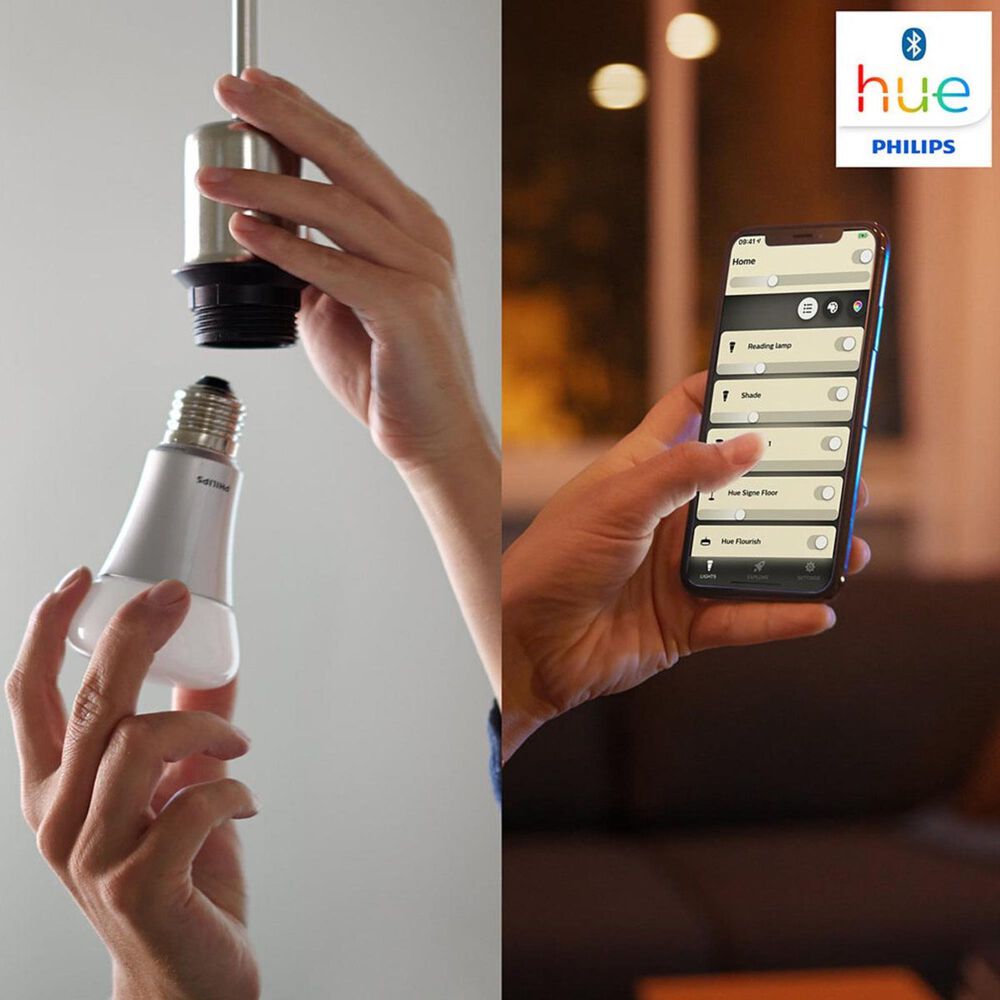Philips Hue 2-Pack A19 E26 LED Smart Bulb, , large