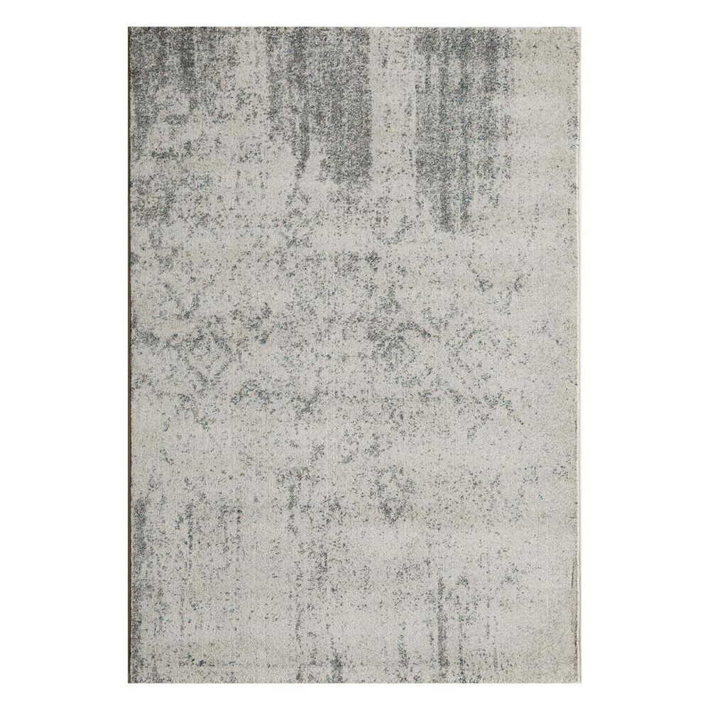 Momeni Loft LO-01 5"3" x 7"6" Ivory Area Rug, , large