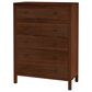 Butler Specialty Company Nora 5-Drawer Tall Dresser in Walnut, , large
