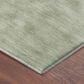 Dalyn Rug Company Soft Essentials Solid Celery 8" Round Area Rug, , large