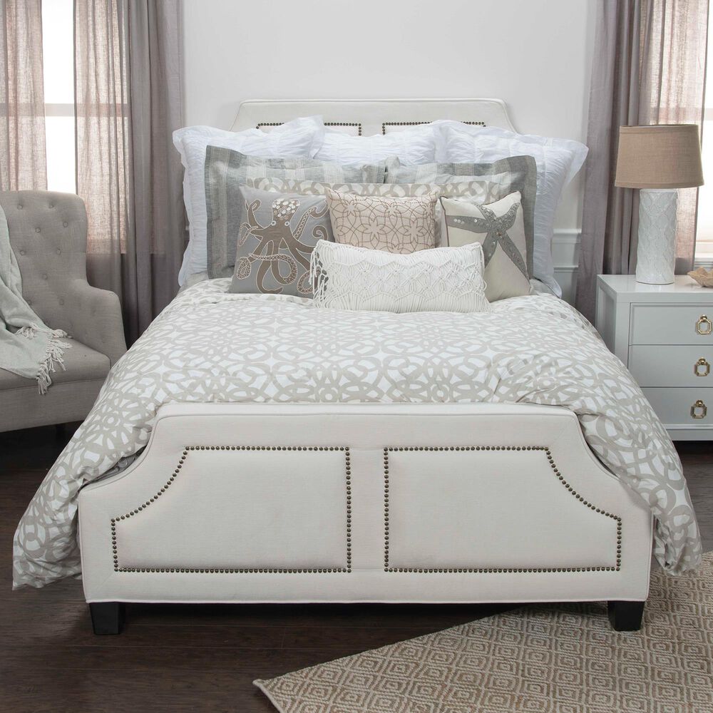 Rizzy Home Happy Together 11-Piece Queen Duvet Set in Natural, , large