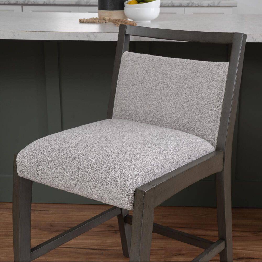 Linon Home Decor Skylar Counter Stool in Grey, , large