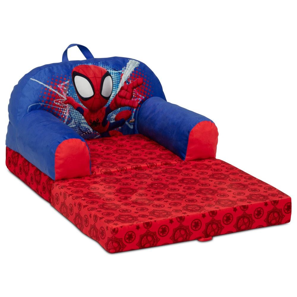 Delta Children Spidey and His Amazing Friends Cozee Buddy Flip-Out Chair in Red, , large