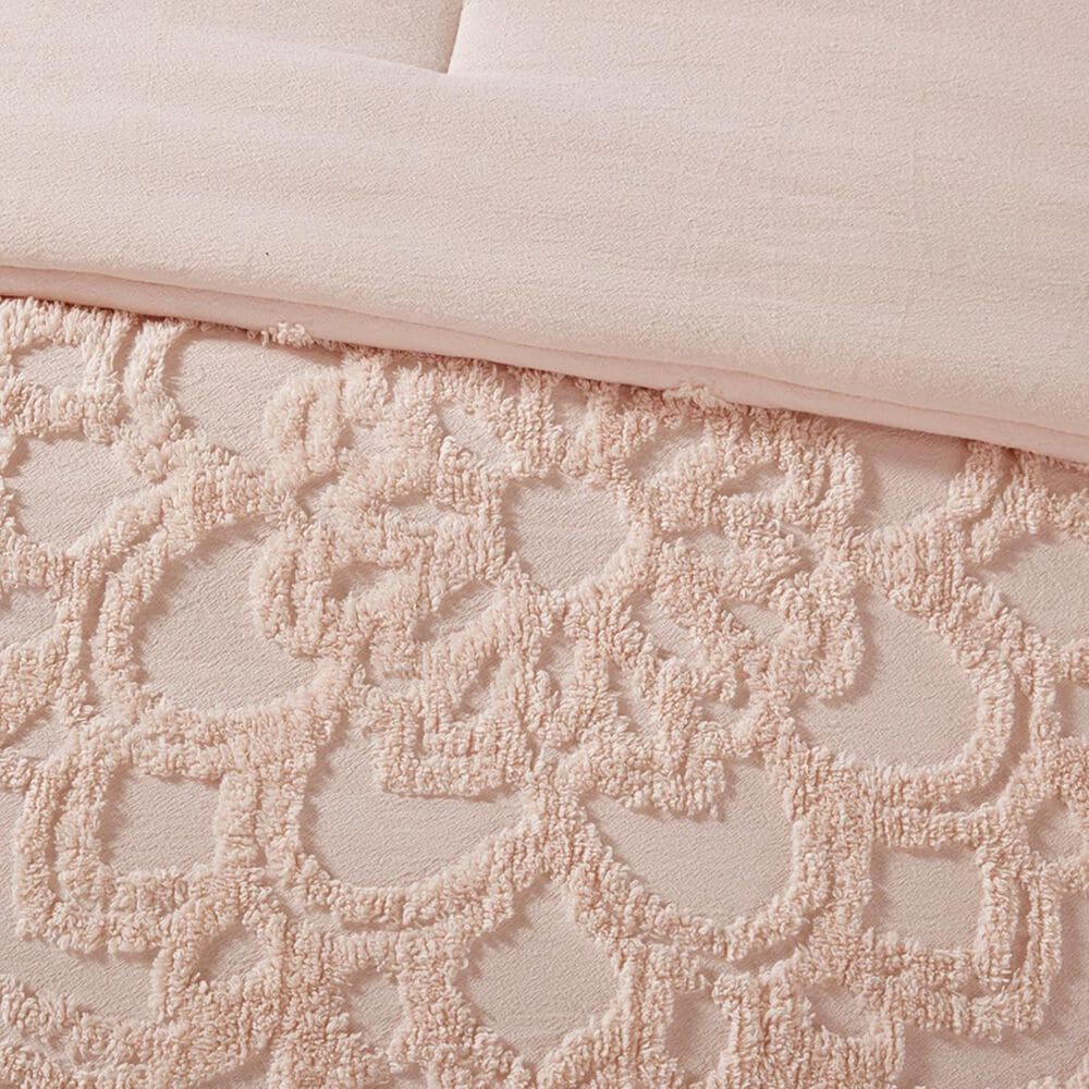 Hampton Park Laetitia 3-Piece King Comforter Set in Blush, , large