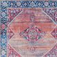 Safavieh Serapi 2" x 8" Rust and Navy Runner, , large