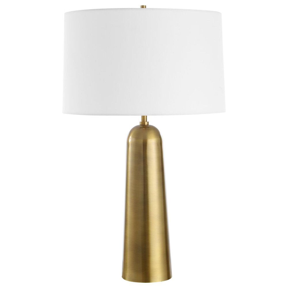 Uttermost Flinchem Table Lamp in Antique Brass, , large