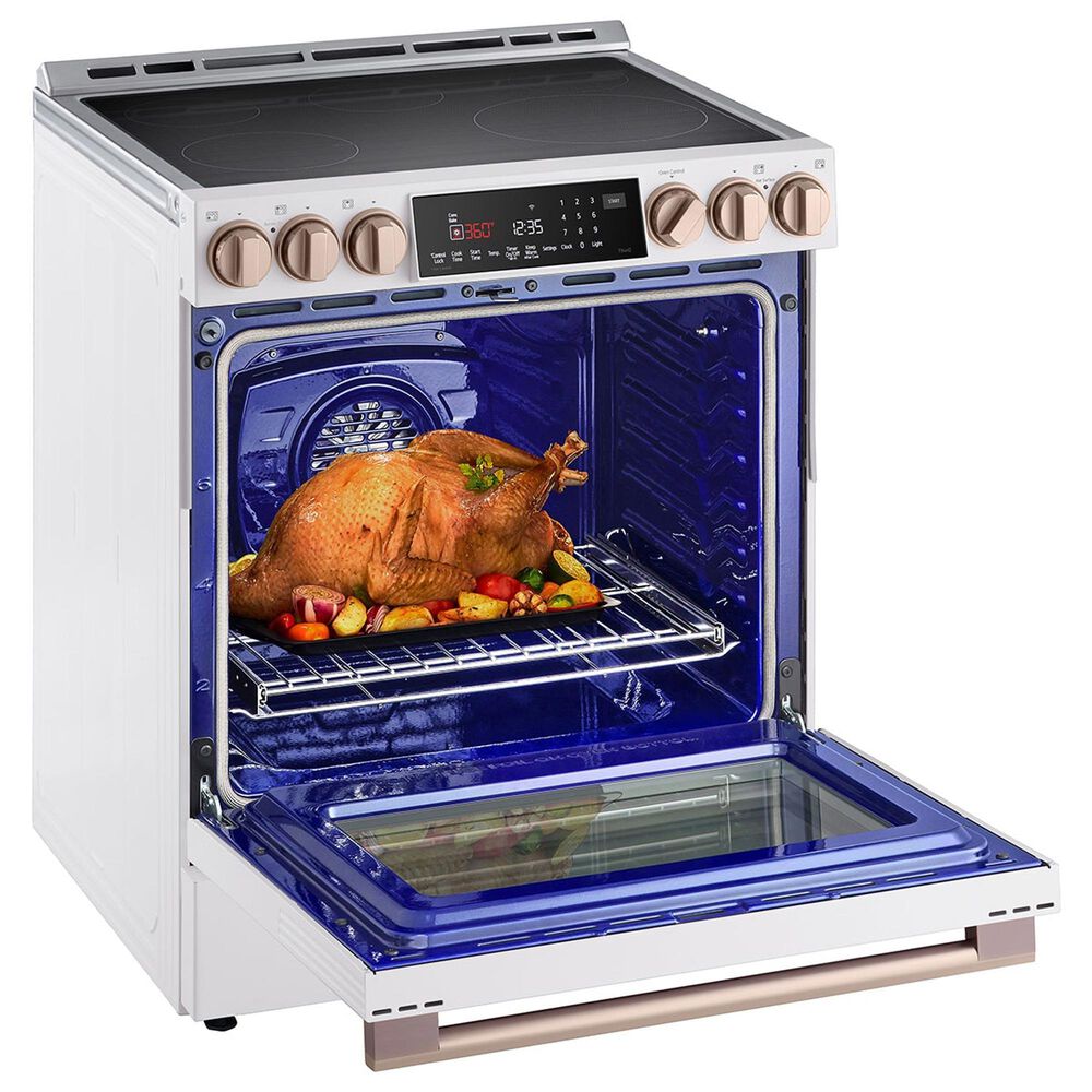 LG 6.3 Cu. Ft. Induction Slide-in Range in Essence White, , large
