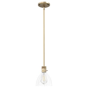 Hunter Van Nuys 1-Light Mini Pendant in Alturas Gold, , large
