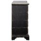 Linon Home Decor Karsyn 2-Drawer Cabinet in Rustic Black and Weathered Grey, , large